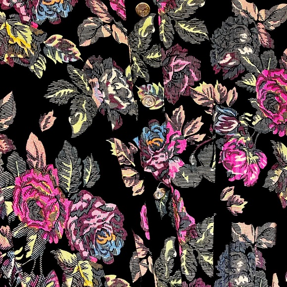 Multicolored floral dress - Picture 3 of 4